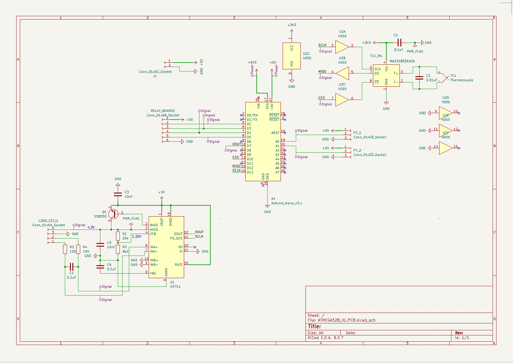 DAQ PCB schematic